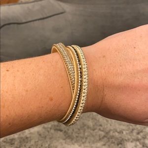 Bling magnet clasp bracelet